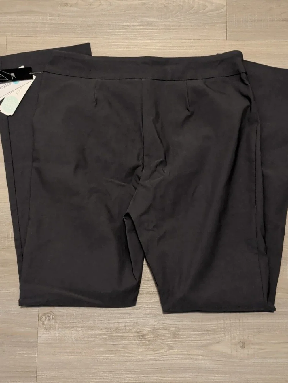 Tribal NWT Size 12 Muted Grey Pull on Tummy Control Work Trousers - Picture 7 of 7